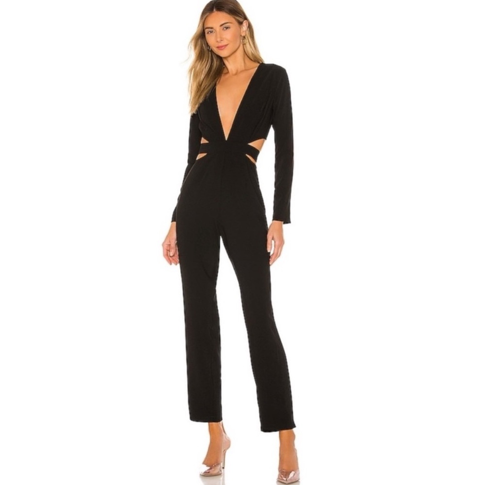 Superdown Mikah Jumpsuit in Black